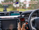 SpydaBot thermal mount attached to vehicle bonnet