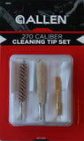 Allen Rifle Cleaning Tip Set .270 Caliber