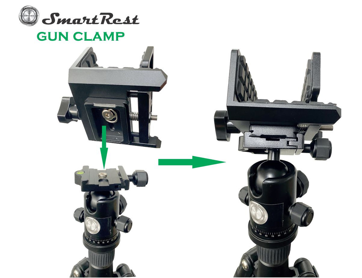Gun Rifle Clamp with SmartRest Tripod The Merchants Australia