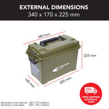 plastic ammunition box australia