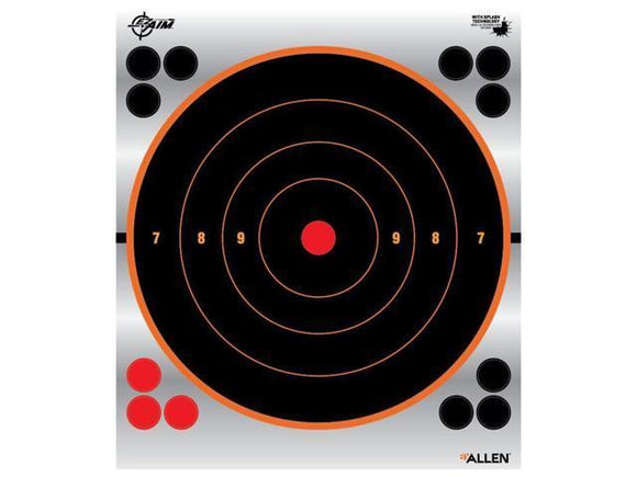 Allen EZ Aim 9 Inch Reflective Bullseye Target