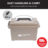 Lockable ammunition box