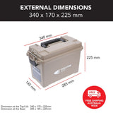Lockable ammunition boxs