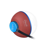 Olight Obulb 55 Lumens Magnetic Lantern in Wine Red color with a white dome-shaped top.