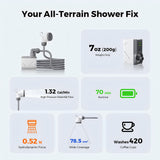 Ultralight Outdoor Shower