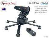 SpydaBot STING H20 mounted on 4WD for thermal scanning