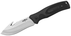 Camillus Western 9.25" BlackRiver Titanium Bonded Gut Hook Fixed Blade Knife
