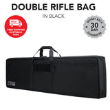 Double Rifle Gun Case Black Evolution Gear