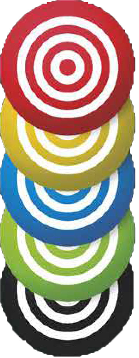 Flip Shooting Target Stickers 100 Pack 4cm – The Merchants Australia